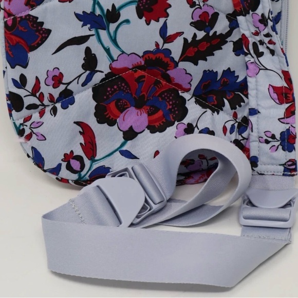 NWT Vera Bradley Multicolor Floral Crossbody Bag/Sling Backpack - Picture 7 of 16